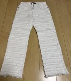 即完売！a good bad influence バギーデニム ダメージ L 即完売！a good bad influence バギーデニム ダメージ L