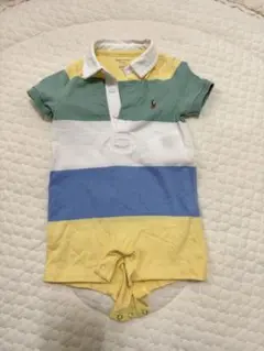 Ralph Lauren ストライプロンパース
