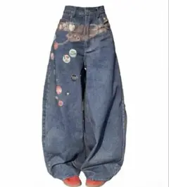 バギーデニム　バルーンデニム　acne studios jaded london