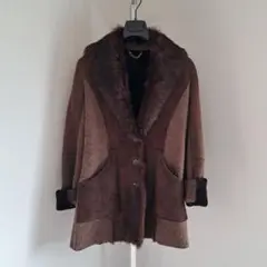 出品最終日! イタリア製ARTICO子羊革ムートンコート