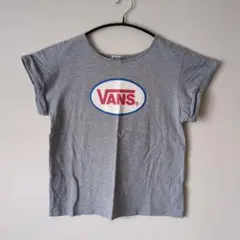 あ*ん様 VANS　バンズ　半袖Ｔシャツ　グレー　FREE