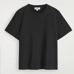 COS＊クリーンカットTシャツ ブラック S