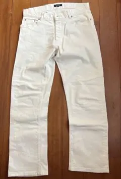 バーバリーブラックレーベル◎中古◎白デニム82