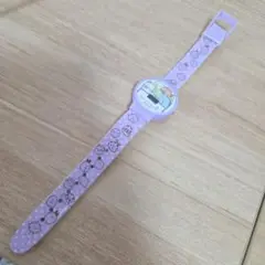 サンリオ キャラクター 腕時計 紫色