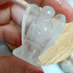 天然石水晶の天使