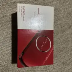SONY PSP カーニバルカラー ラディアントレッド箱、説明書のみ。
