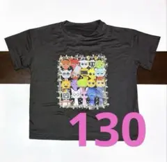新品　スプランキー　tシャツ 130cm ブラック　黒　音ゲー