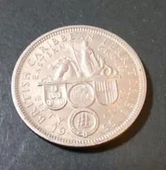 英領 東カリブ諸国 50セント 硬貨/1955年