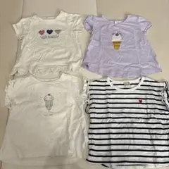 100サイズ　Tシャツ　4枚　まとめ売り