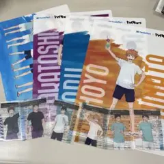 ハイキュー　クリアファイル　クリアカード　ファミマ