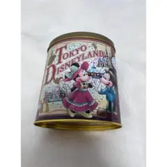 ディズニーランドディズニーシークランチチョコ空き缶2020年ミッキー入れ物のみ