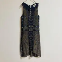 Sea New York ロングワンピース ノースリーブ ネイビー 中古・古着通販】sea NEW YORK (シー ニューヨーク