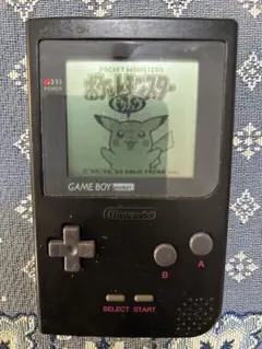 任天堂　ゲームボーイポケット　ブラック！