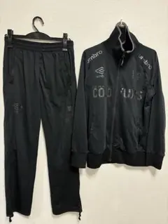 umbro ブラックジャージ上下セット