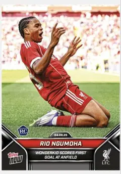 リオングモハ　 Ngumoha ルーキー　RC Topps NOW リバプール