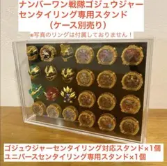 24個収納可能！ゴジュウジャー＋ユニバースセンタイリング専用スタンド（黒）
