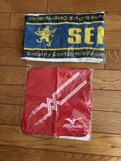 新品未開封応援仙台育英学園高校マフラータオルミズノロゴ入オリジナルタオルハンカチ