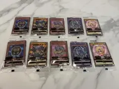 遊戯王カード　ハイチュウ×セブンイレブン 5種類×2 全10枚 コンプリート