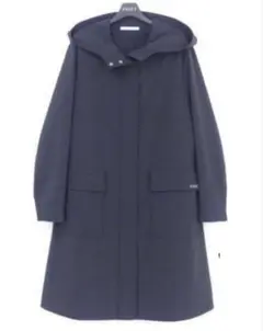 美品✨フォクシー レイニーコクーンコート 撥水 ダブルジップ ゆったり グレー系 美品✨フォクシー レイニーコクーンコート 撥水 ダブルジップ