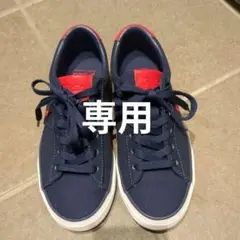 Polo Ralph Lauren ネイビー レッド スニーカー
