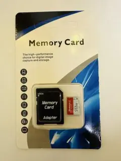 512GB MicroSDメモリーカード アダプター付き