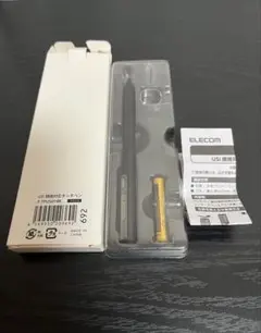 ELECOM タッチペン P-TPUSI01BK ブラック