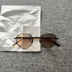 F. ブラウン オーバル型 サングラス