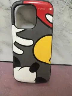 iPhone15pro スマホケース　ミッキーマウス耐衝撃ケース　カバー