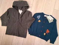 タグ付き カーディガン 2枚セット H&M