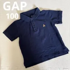 GAP ギャップ　ベビー　キッズ　ベア　ポロシャツ　　　　　ネイビー　100㎝