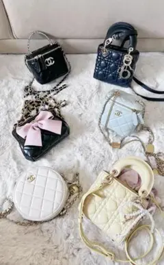 ハンドバッグセット 多色 キルティング