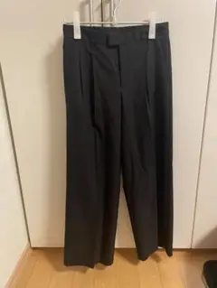 GU 黒 スラックス