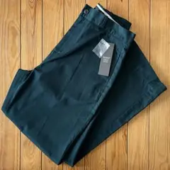 【新品未使用タグ付】ビーノ 深緑 メンズパンツ チノパン M グリーン ワイド