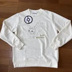 【新品】パチリス トレーナー M 長袖 ポケモン オフホワイト