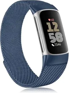 ナイロン 磁 Fitbit Charge6 スポーツ バンド 網状 ベルト 交換