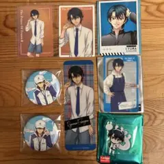 テニスの王子様 テニプリ 越前リョーマ 缶バッジ＆アクスタ＆カード 8点セット