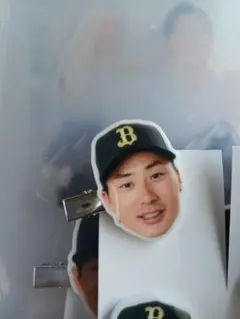 2024 前髪クリップ　廣岡大志選手　オリックスバファローズ