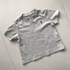 【美品】Ralph Lauren グレー Tシャツ 12M 80 ラルフローレン
