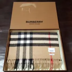 BURBERRY カシミヤマフラー