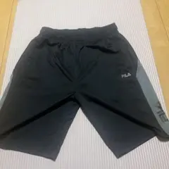 FILA ダークグレー ハーフパンツ L