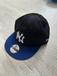 【美品】New Era 9FIFTY キャップ 黒/青