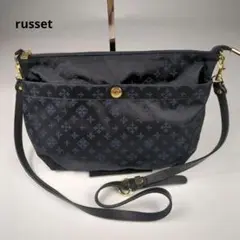 russet ラシット ショルダーバッグ ネイビー 美品