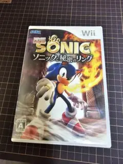 ソニックと秘密のリング　wii ソフト