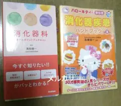 消化器科ナースポケットブックmini　キティ　消化器疾患　2冊セット