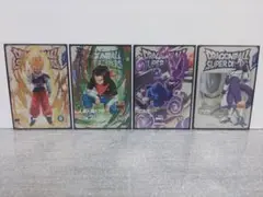 ドラゴンボールスーパーダイバーズ5弾 エクストラレア4種コンプ 計4点セット