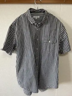 GLOBAL WORK 半袖シャツ XL チェック柄　早い者勝ち