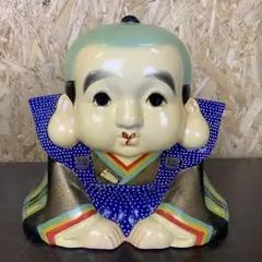 【匿名発送】福の神 置物 陶器製 約30cm レトロ　アンティーク