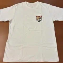 RVCA ホワイト Tシャツ ポケットデザイン