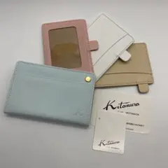 ☆新品 未使用☆kitamura☆キタムラ☆カードケース☆本革