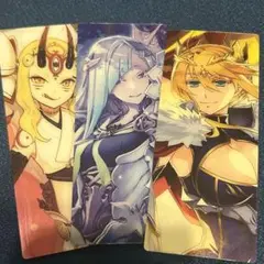 FGO 最終再臨展 編成画面風カード ランサー 4枚セット